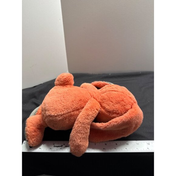 B Softie Orange Plush Bunny Stuffed Animal Toy By Battat 10" Soft Polyester Mate - Picture 4 of 8